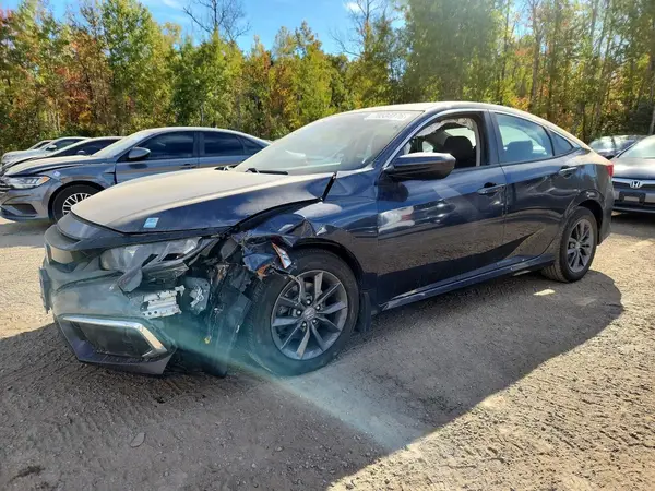 2HGFC2F70MH014193 — 2021 Honda Civic, Передняя часть (Front End), фото до ремонта