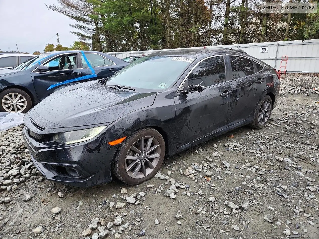2021 Honda Civic Exl VIN 2HGFC1F75MH702782 фото 1