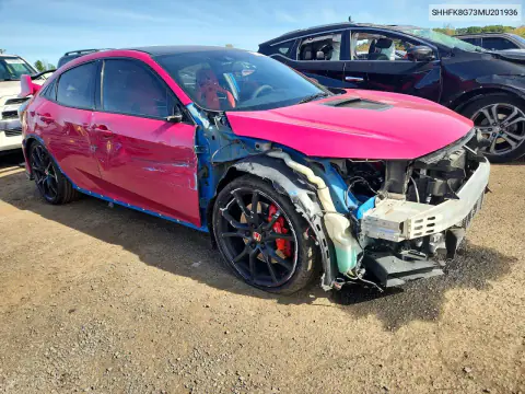 2021 Honda Civic Type-R Touring VIN SHHFK8G73MU201936 фото 4