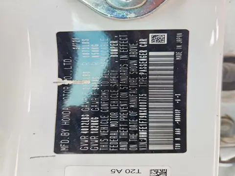 2022 HONDA CIVIC VIN JHMFE1F79NX000775 фото 13