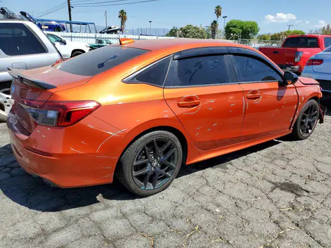 2022 Honda Civic VIN 2HGFE1E51NH472234 фото 3