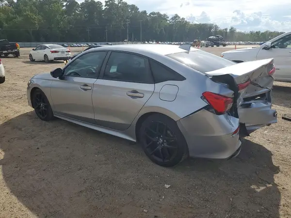2HGFE2F55NH568713 — 2022 Honda Civic, фото 2 с аукциона Copart, Задняя часть