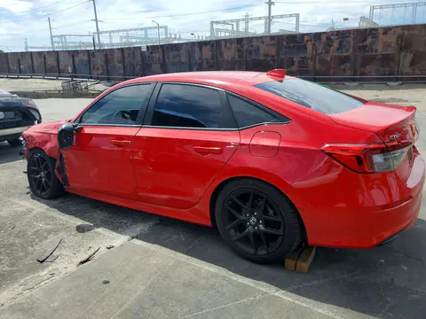 2022 Honda Civic VIN 2HGFE2F56NH509590 фото 2
