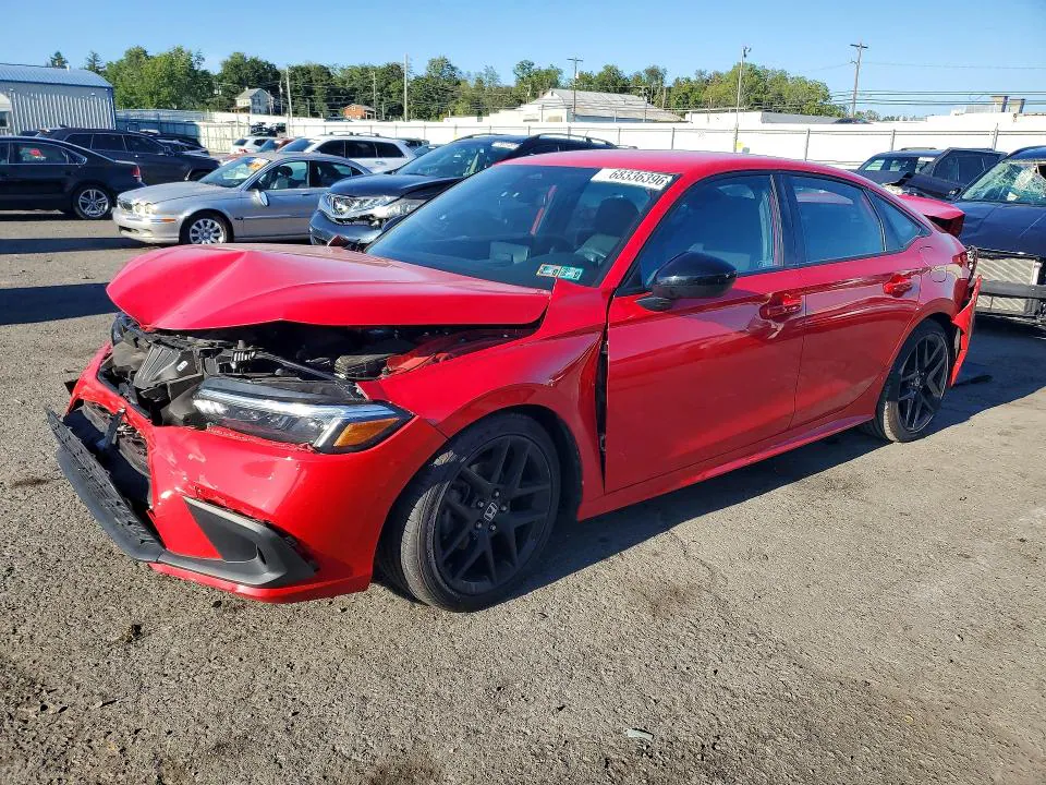 2022 HONDA CIVIC VIN 2HGFE2F57NH547071 фото 1