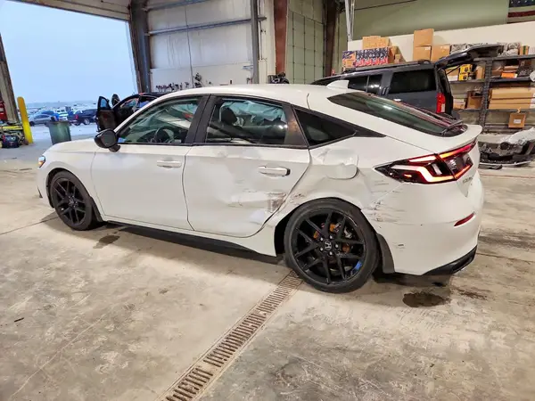19XFL2H8XNE000514 — 2022 Honda Civic, фото 2 с аукциона Copart, Боковая часть
