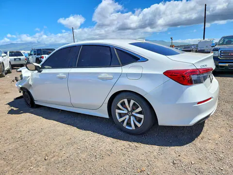 2022 Honda Civic VIN 2HGFE2F27NH505344 фото 2