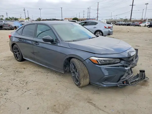 2HGFE2F51NH515359 — 2022 Honda Civic, фото 4 с аукциона Copart, Задняя часть