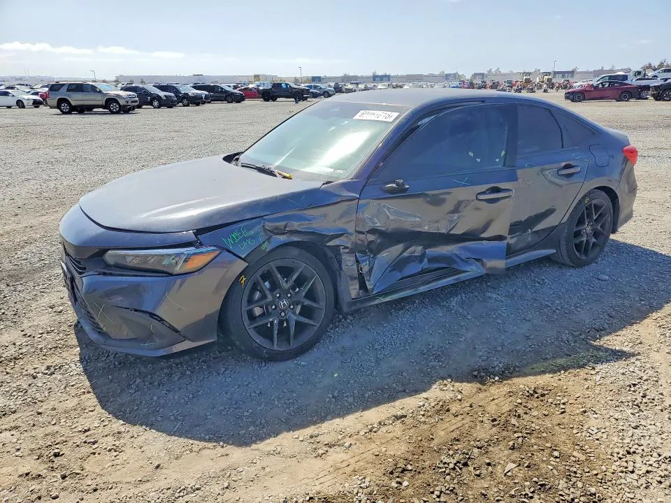 2022 Honda Civic VIN 2HGFE2F56NH540175 фото 1