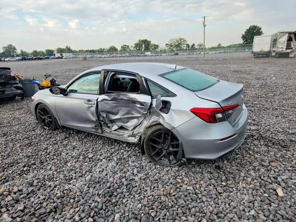 2HGFE2F51NH538690 — 2022 Honda Civic, фото 2 с аукциона Copart, Боковая часть