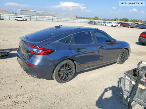 2022 Honda Civic Sport Touring VIN 19XFL1H89NE009196 фото 3