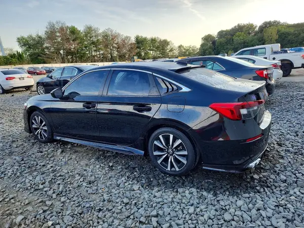 JHMFE1F77NX001455 — 2022 Honda Civic, фото 2 с аукциона Copart, Задняя часть