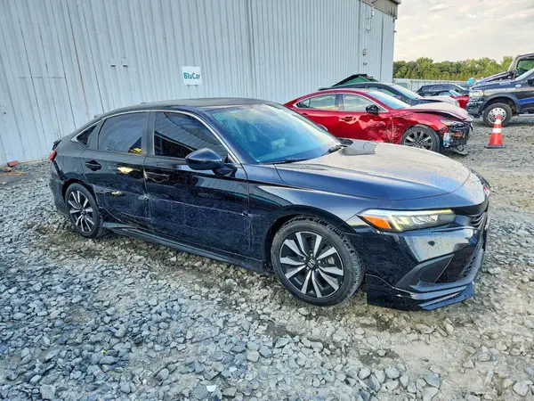 JHMFE1F77NX001455 — 2022 Honda Civic, фото 4 с аукциона Copart, Задняя часть