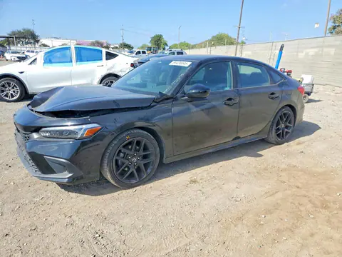 2HGFE2F50NH590988 — 2022 Honda Civic, Передняя часть (Front End), фото до ремонта