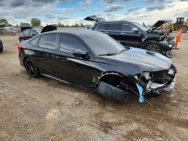 2HGFE2F53NH504282 — 2022 Honda Civic, фото 4 с аукциона Copart, Передняя часть