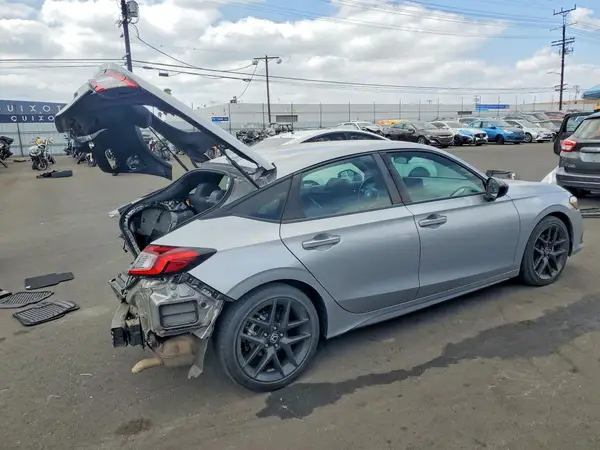 19XFL2H89NE014050 — 2022 Honda Civic, фото 3 с аукциона Copart, Задняя часть