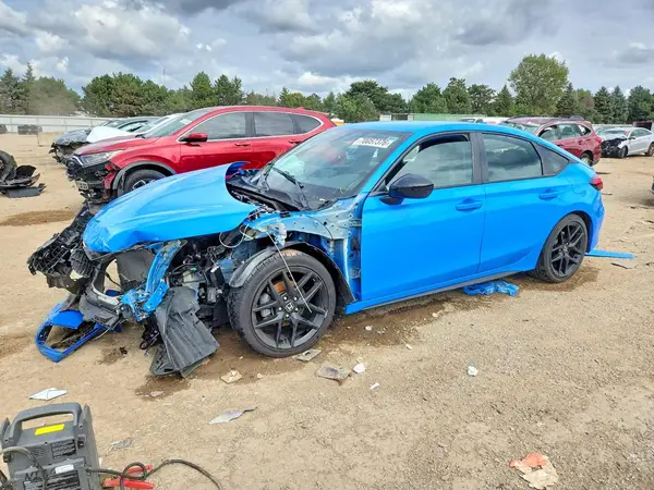 19XFL2H88NE014721 — 2022 Honda Civic, Передняя часть (Front End), фото до ремонта