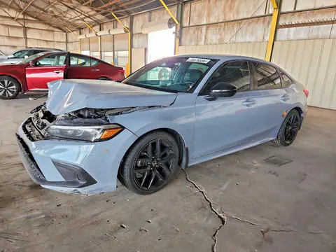 2HGFE2F51NH555103 — 2022 Honda Civic, Передняя часть (Front End), фото до ремонта