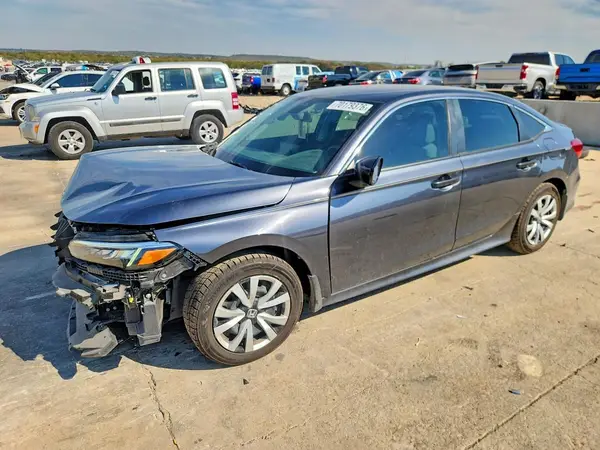 2HGFE2F20NH522406 — 2022 Honda Civic, Передняя часть (Front End), фото до ремонта