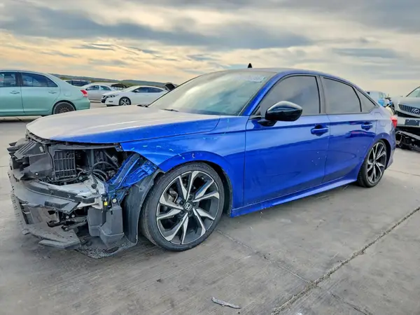2HGFE2F5XNH556492 — 2022 Honda Civic, Передняя часть (Front End), фото до ремонта