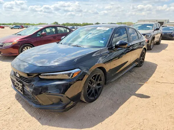 2HGFE2F51NH599800 — 2022 Honda Civic, Задняя часть (Rear End), фото до ремонта