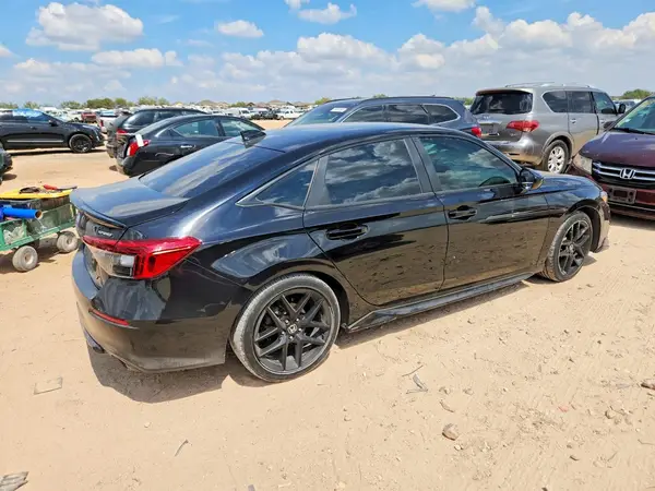 2HGFE2F51NH599800 — 2022 Honda Civic, фото 3 с аукциона Copart, Задняя часть