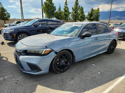 2HGFE2F58PH555960 — 2023 Honda Civic, Передняя часть (Front End), фото до ремонта
