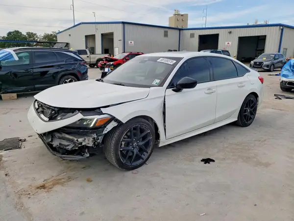 2HGFE1E51PH473547 Honda Civic 2023 — повреждение Передняя часть, фото до ремонта