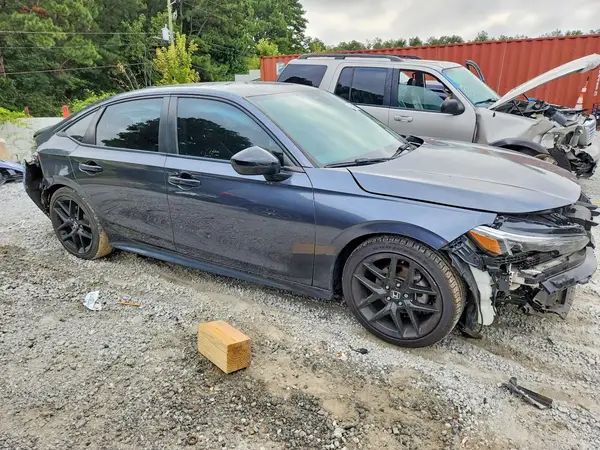 2HGFE2F57PH535151 — 2023 Honda Civic, фото 4 с аукциона Copart, Передняя часть