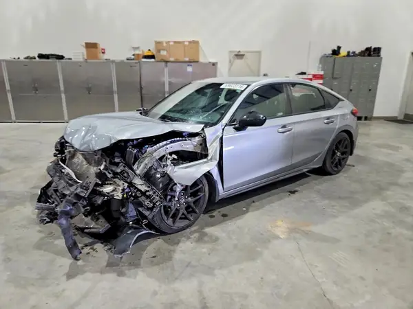 19XFL2H85PE000522 — 2023 Honda Civic, Передняя часть (Front End), фото до ремонта
