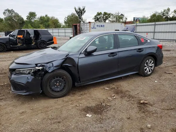 2HGFE2F2XPH540365 — 2023 Honda Civic, Передняя часть (Front End), фото до ремонта
