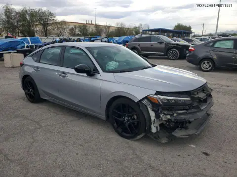 2023 Honda Civic Sport VIN 19XFL2H81PE011551 фото 4