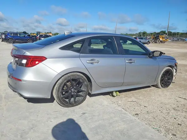 2HGFE2F51PH558618 — 2023 Honda Civic, фото 3 с аукциона Copart, Передняя часть