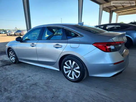 2HGFE2F22PH539579 — 2023 Honda Civic, фото 2 с аукциона Copart, Задняя часть