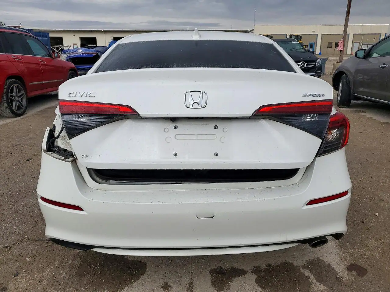 2HGFE2F51PH525442 — 2023 Honda Civic, фото 6 с аукциона Copart, Передняя часть