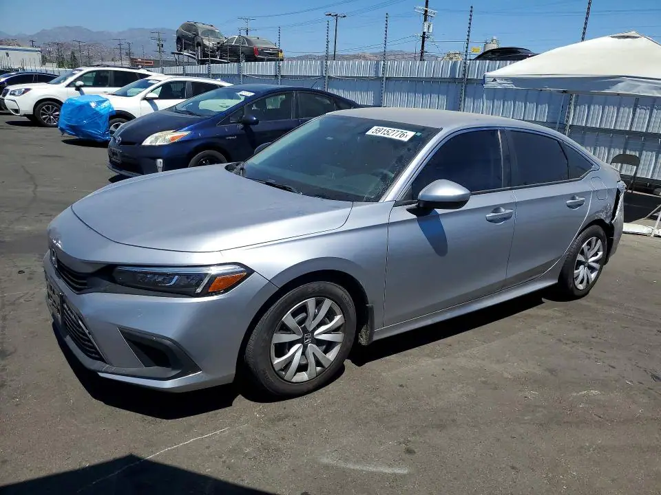 2HGFE2F29RH574557 Honda Civic 2024 — повреждение Задняя часть, фото до ремонта