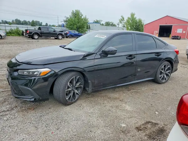 2HGFE2F55RH114905 — 2024 Honda Civic, Передняя часть (Front End), фото до ремонта
