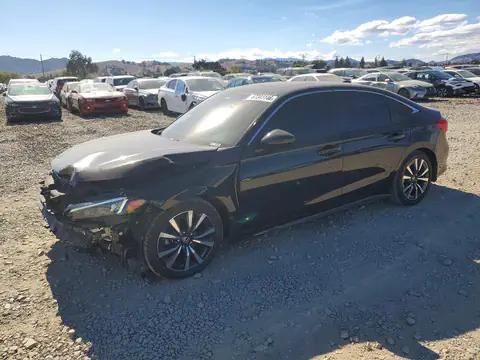 2HGFE1F7XRH321107 — 2024 Honda Civic, Передняя часть (Front End), фото до ремонта
