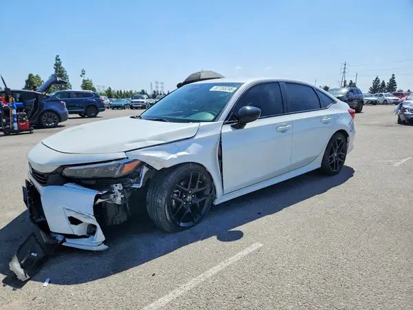 2HGFE2F51RH584350 — 2024 Honda Civic, Передняя часть (Front End), фото до ремонта