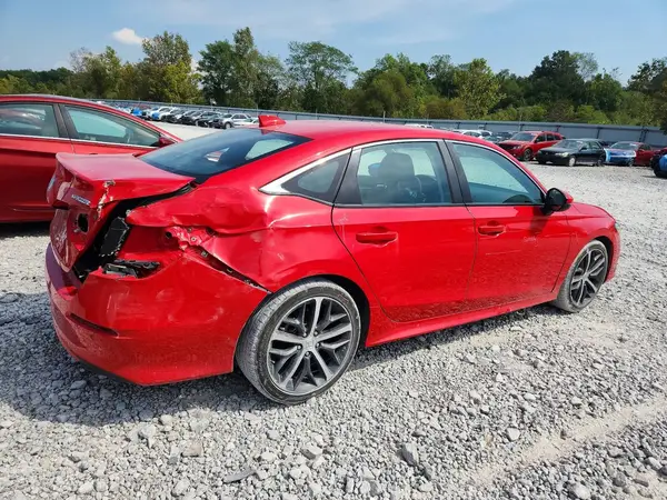 2HGFE1F9XRH335350 — 2024 Honda Civic, фото 3 с аукциона Copart, Задняя часть