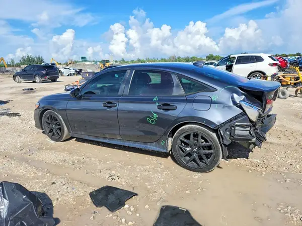 2HGFE2F5XRH501420 — 2024 Honda Civic, фото 2 с аукциона Copart, Задняя часть