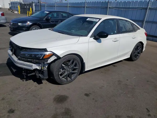 2HGFE2F51RH579634 — 2024 Honda Civic, Передняя часть (Front End), фото до ремонта