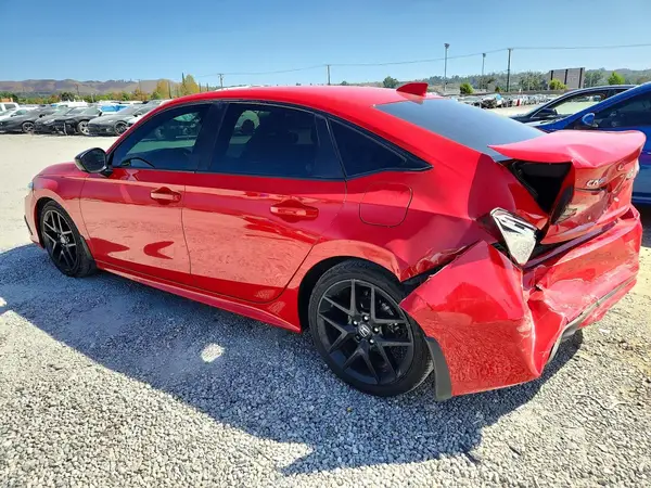 2HGFE2F50RH559214 — 2024 Honda Civic, фото 2 с аукциона Copart, Задняя часть