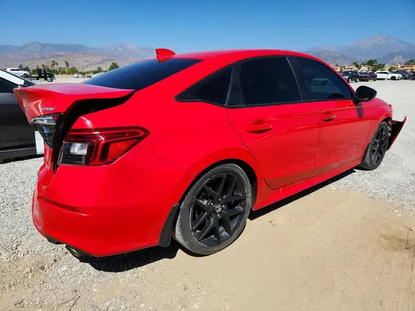 2HGFE2F50RH559214 — 2024 Honda Civic, фото 3 с аукциона Copart, Задняя часть