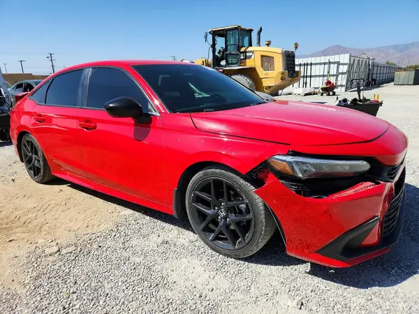 2HGFE2F50RH559214 — 2024 Honda Civic, фото 4 с аукциона Copart, Задняя часть