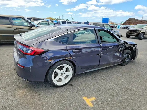 19XFL1H87RE013057 — 2024 Honda Civic, фото 3 с аукциона Copart, Передняя часть