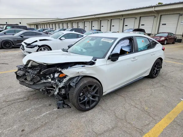 19XFL2H81RE004506 — 2024 Honda Civic, Передняя часть (Front End), фото до ремонта