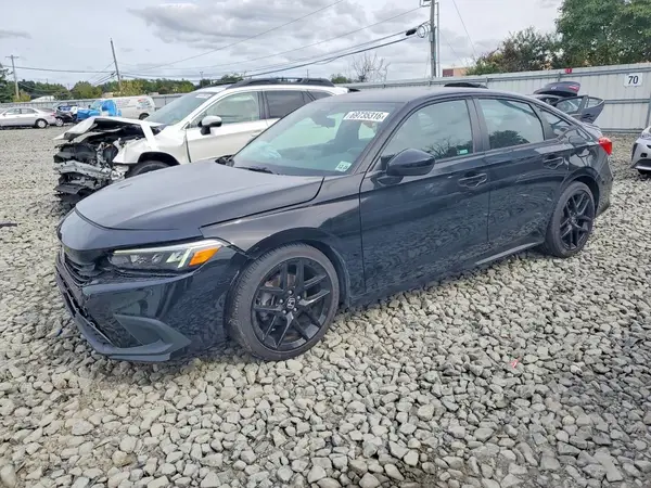 2HGFE2F5XRH526740 — 2024 Honda Civic, Передняя часть (Front End), фото до ремонта