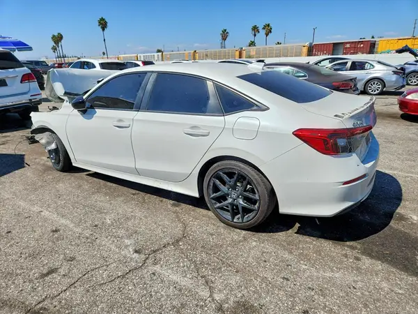 2HGFE2F5XRH544834 — 2024 Honda Civic, фото 2 с аукциона Copart, Передняя часть
