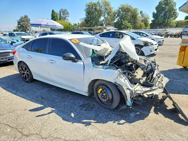 2HGFE2F5XRH544834 — 2024 Honda Civic, фото 4 с аукциона Copart, Передняя часть
