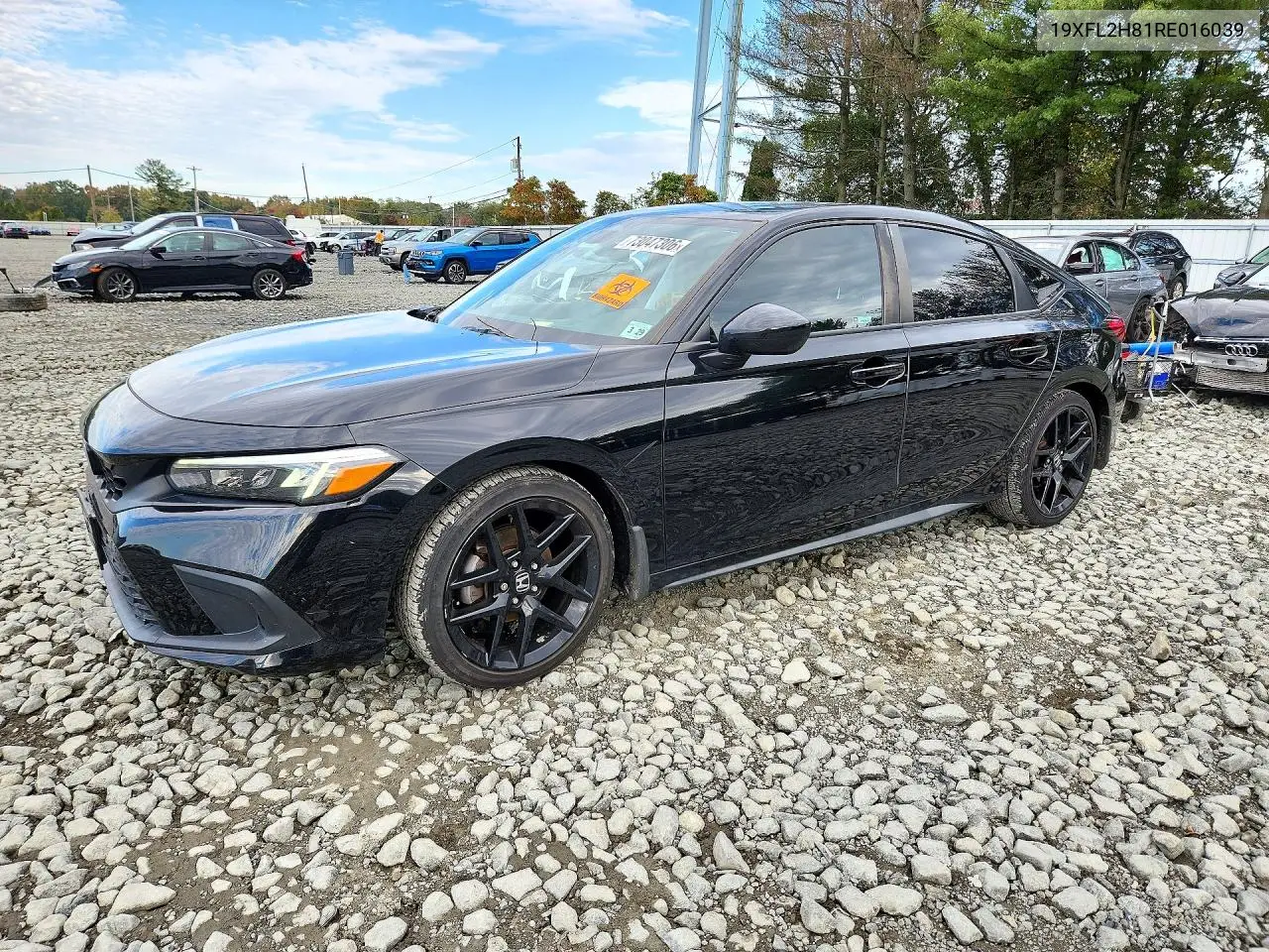 19XFL2H81RE016039 Honda Civic 2024 — повреждение Сторона, фото до ремонта